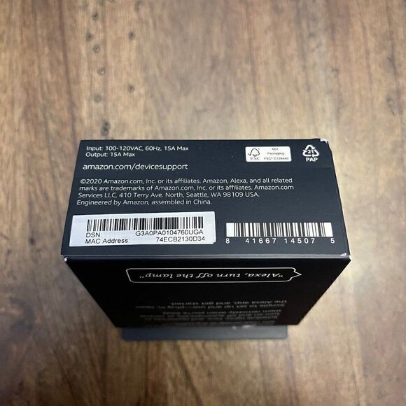 Amazon Smart Plug, for home automation, Works with Alexa - Picture 5 of 5